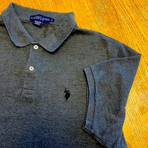 Polo XL Mens Grey Collard Shirt